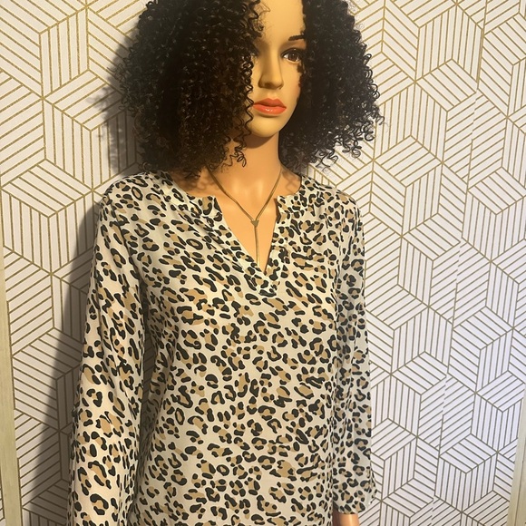 Leopard Print Women's Top - Picture 1 of 5